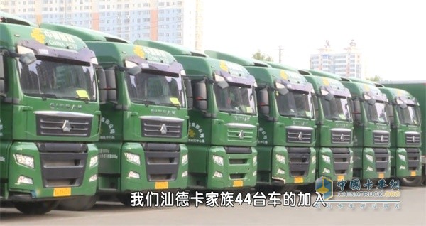 排列整齊的“郵政先鋒”汕德卡