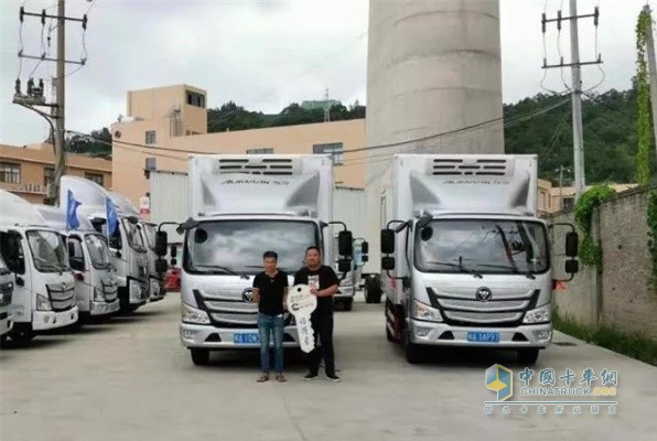 王師傅購買歐馬可冷鏈之星