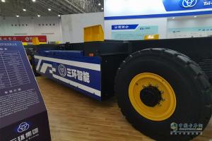 [武漢車(chē)展]新氫卡＋集裝箱無(wú)人轉(zhuǎn)運(yùn)車(chē) 三環(huán)展行業(yè)領(lǐng)先技術(shù)