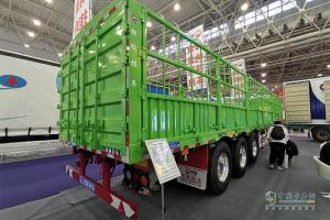 ［武漢車展］容積達(dá)130方的集裝箱亮相武漢車展  鑼響掛車合規(guī)產(chǎn)品更驚艷  