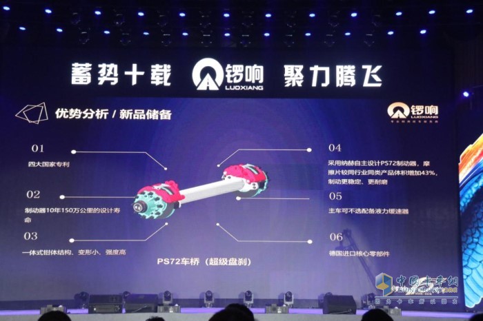 重器PS72車橋優(yōu)勢分析