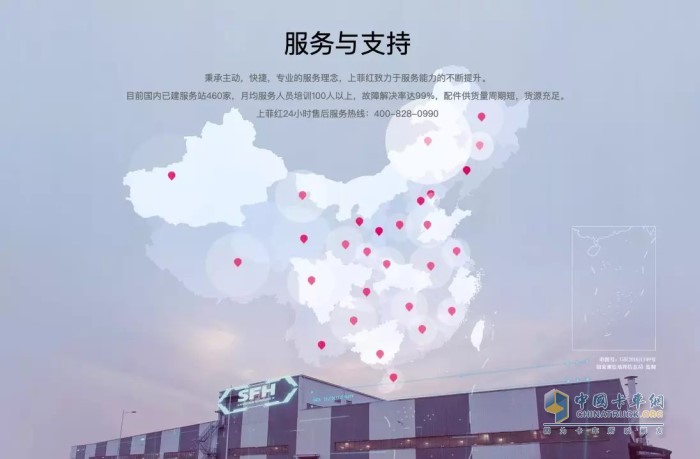 上菲紅為客戶提供7*24小時(shí)熱線服務(wù)