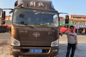 為解放輕卡打CALL  李江與解放J6F的老友記