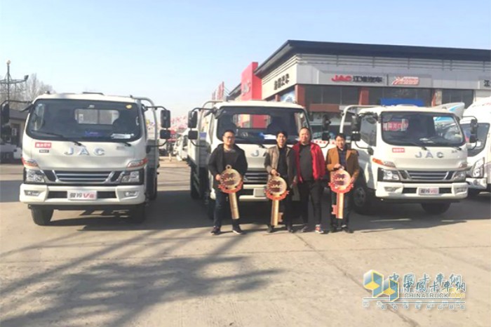 江淮駿鈴深受用戶信賴(lài)