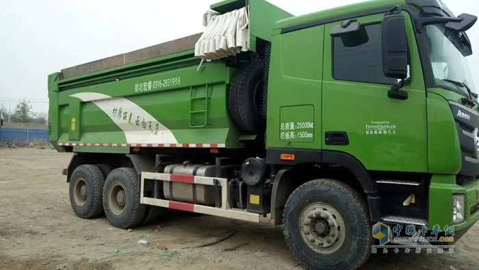 搭載福康X12的歐曼GTL自卸車動力與油耗表現(xiàn)俱佳