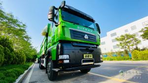 “全勤汕德卡，高效王中王”,中國重汽汕德卡6×4智能渣土車線上搶購會(huì)