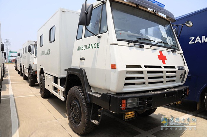 全車MAN技術的漢德輪邊減速橋，技術成熟，性能穩(wěn)定