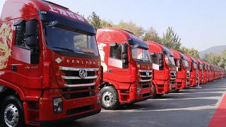 紅巖杰獅C6燃氣車動力不輸燃油車，暢快運行，心里舒服！