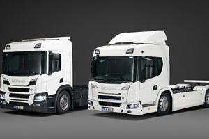 電量從0到80%只需約35分鐘 斯堪尼亞推出首個(gè)電動(dòng)卡車(chē)系列