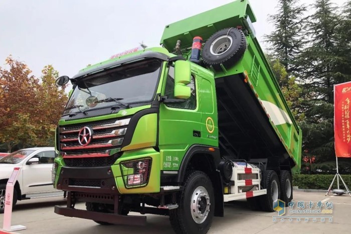 大運(yùn)純電動(dòng)自卸車