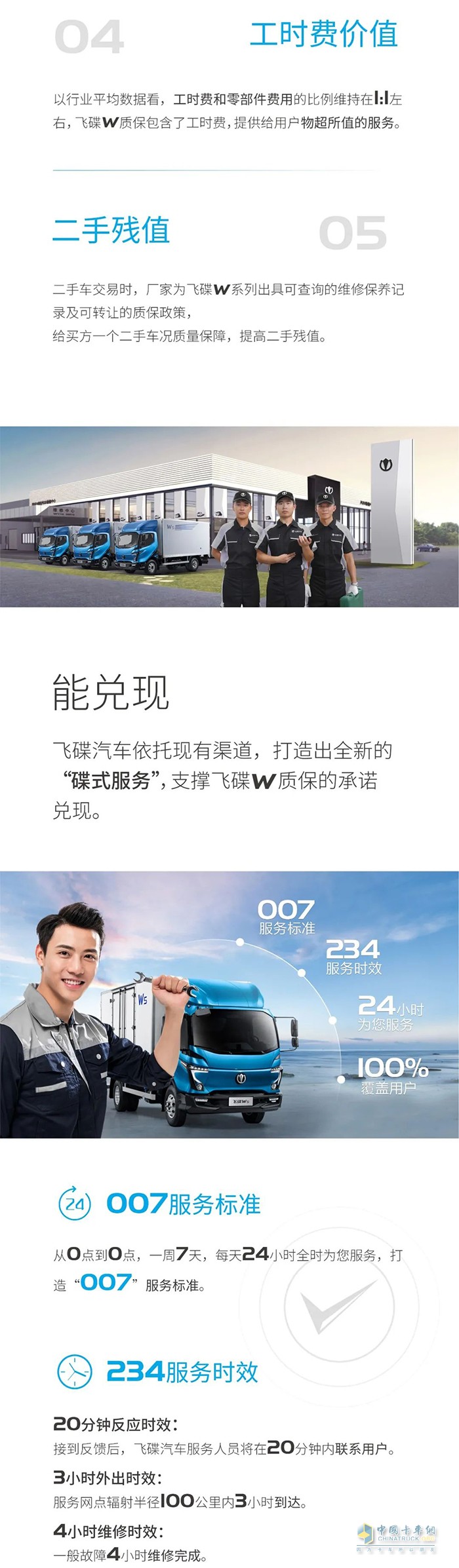 一圖看懂飛碟W整車3年或20萬(wàn)公里超長(zhǎng)質(zhì)保