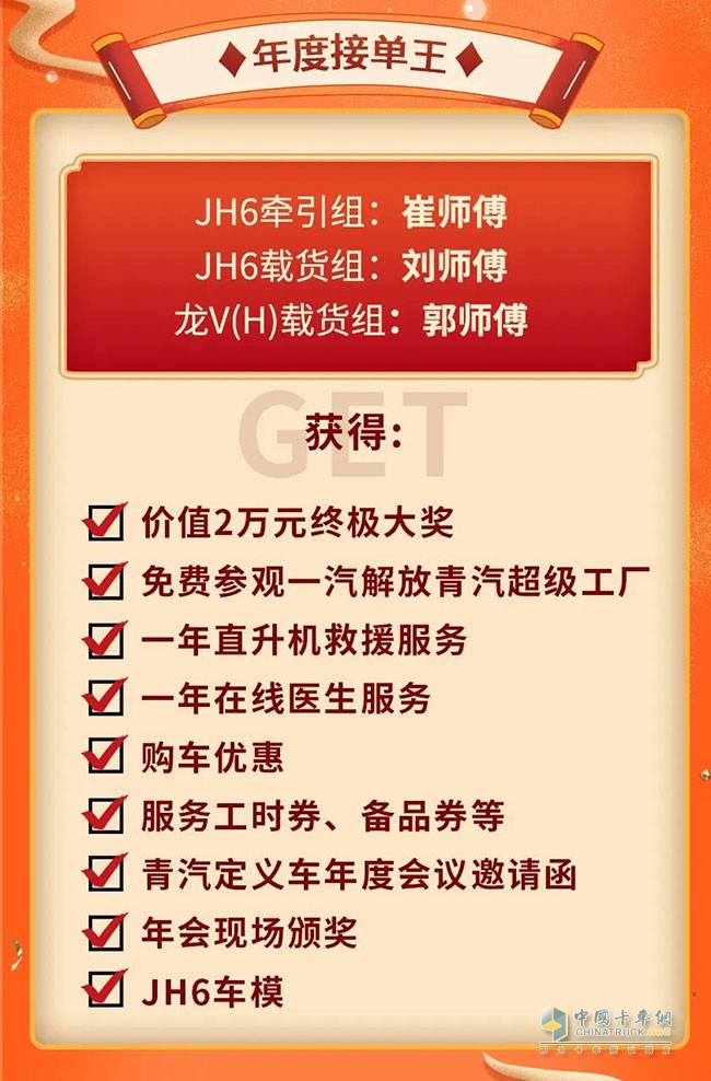 解放青汽雙王評(píng)選