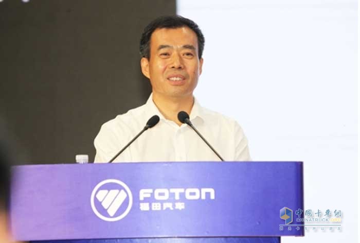 北汽集團(tuán)總經(jīng)理、北汽福田董事長張夕勇在2019年?duì)I銷大會上作《以客戶為原點(diǎn) 推進(jìn)營銷變革 重塑商用車第一品牌》的講話