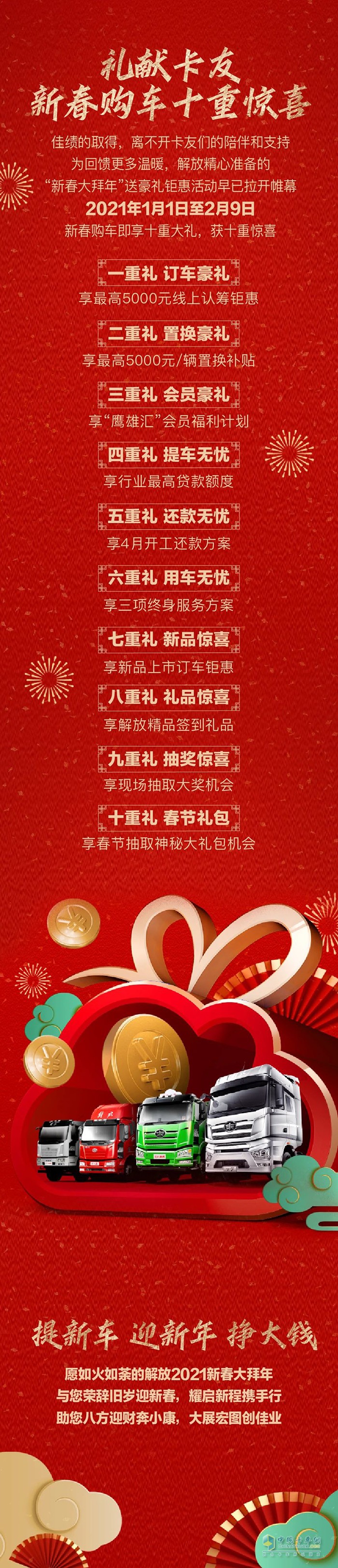 新春大拜年如火如荼，十重大禮助力卡友大展宏圖!