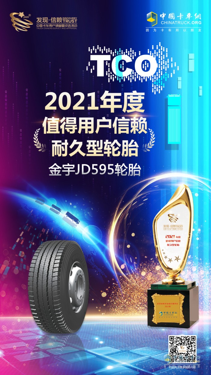 金宇 輪胎 第六屆發(fā)現(xiàn)信賴產品獎