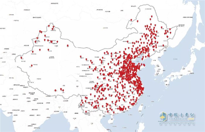 碟式服務·服務站布局圖