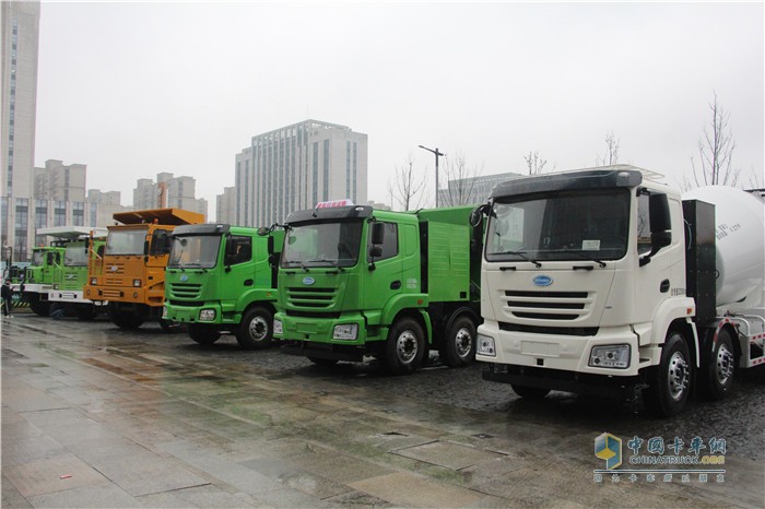 開沃新能源重卡產(chǎn)品