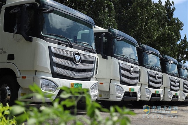 福田智藍(lán)  換電重卡