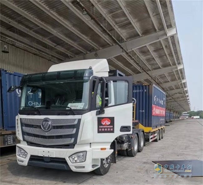 福田智藍(lán)  換電重卡