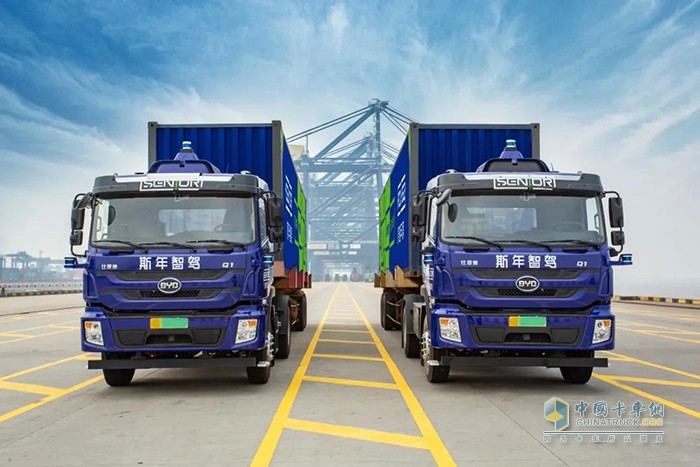 比亞迪商用車(chē),純電動(dòng)重卡