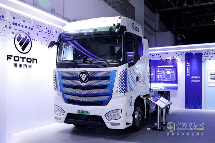 福田汽車智藍(lán)歐曼液氫重卡