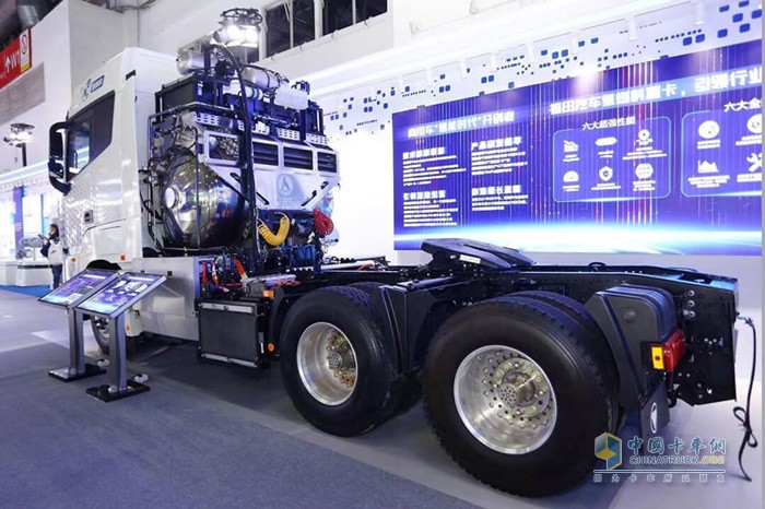 福田汽車智藍(lán)歐曼液氫重卡