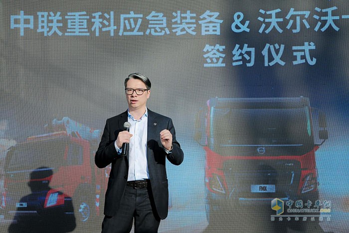 沃爾沃卡車全球高級副總裁、沃爾沃卡車中國總裁董晨睿先生