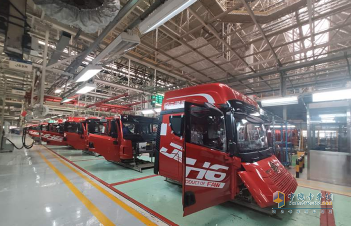 一汽解放青汽,TCO運(yùn)營(yíng)挑戰(zhàn)賽,JH6,牽引車(chē)