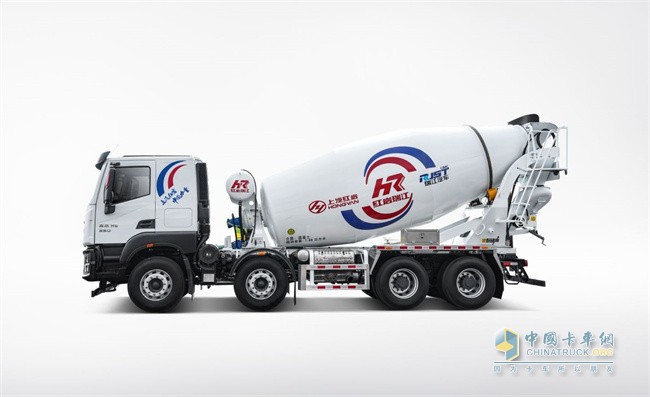 上汽紅巖  杰虎  攪拌車