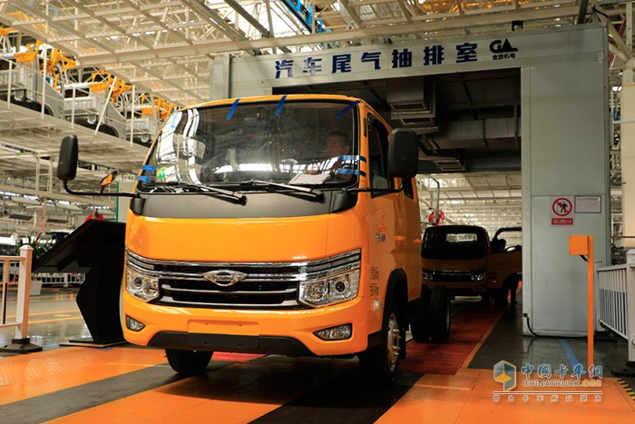 福田時代汽車 領航S1小卡 諸城廠區(qū)