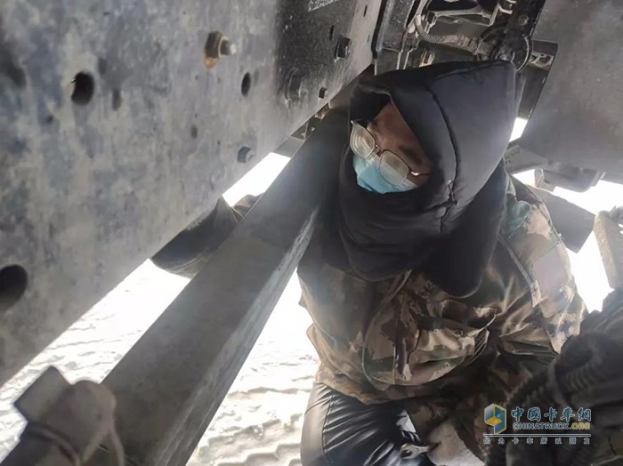 北奔重卡 寒區(qū)試驗 重卡