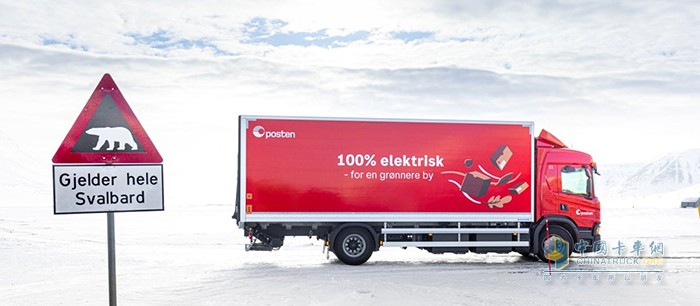 斯堪尼亞 電動(dòng)卡車 北極圈