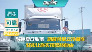 解鎖夏日甜蜜 凱普特星云冷藏車輕松讓你實現(xiàn)荔枝自由