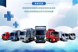 陜汽輕卡德龍品系專項延期還款政策，來啦！