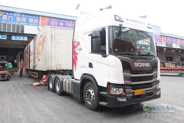 斯堪尼亞 成都聚盛物流 周建