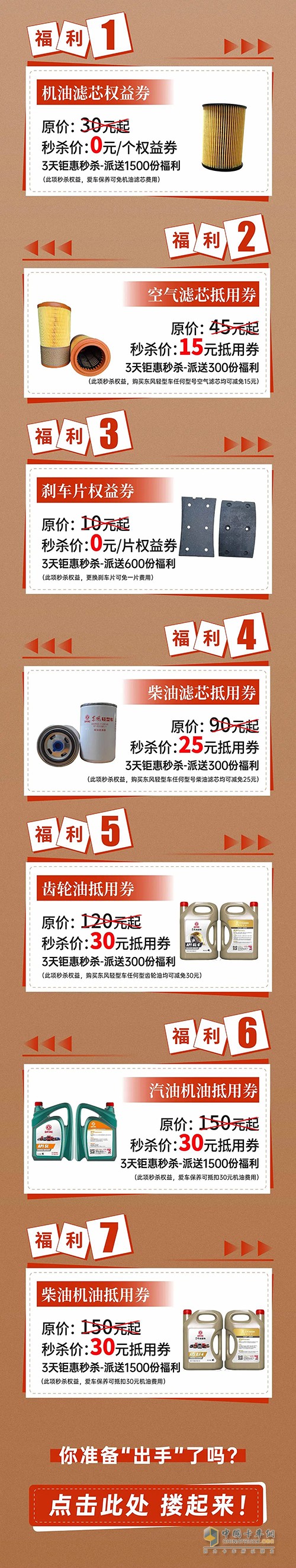 東風輕型車 熱門備件 鉅惠 0元秒殺