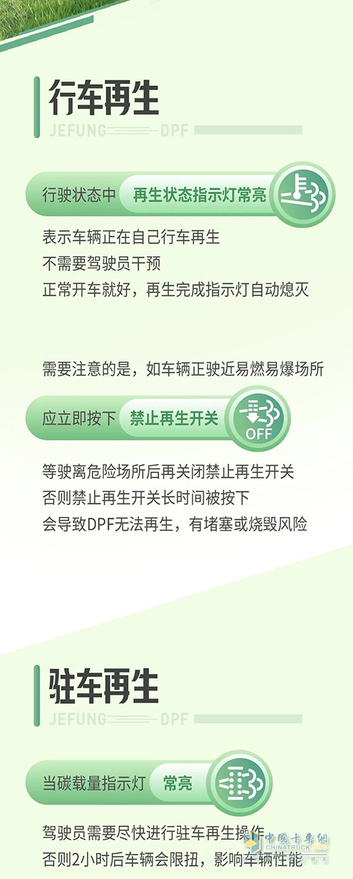 解放卡車 國(guó)六車輛 行車再生