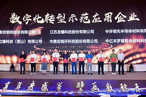 龍蟠科技獲評為“2021年度江蘇省數(shù)字化轉(zhuǎn)型示范應用企業(yè)”