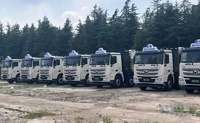 徐工30臺(tái)充換電渣土車