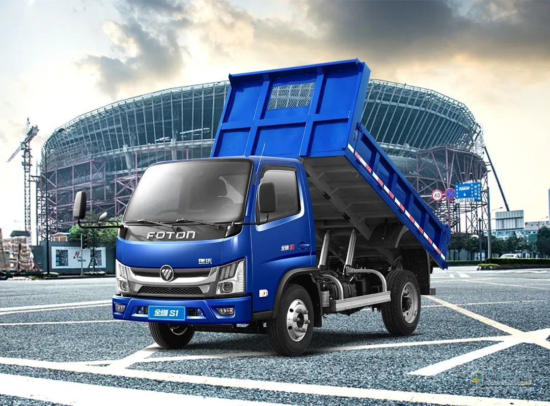 福田瑞沃工程車，X-Truck金剛S1，新藍(lán)牌，國(guó)六