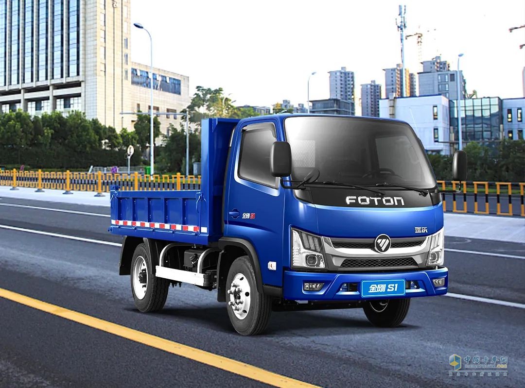 福田瑞沃工程車，X-Truck金剛S1，新藍(lán)牌，國(guó)六