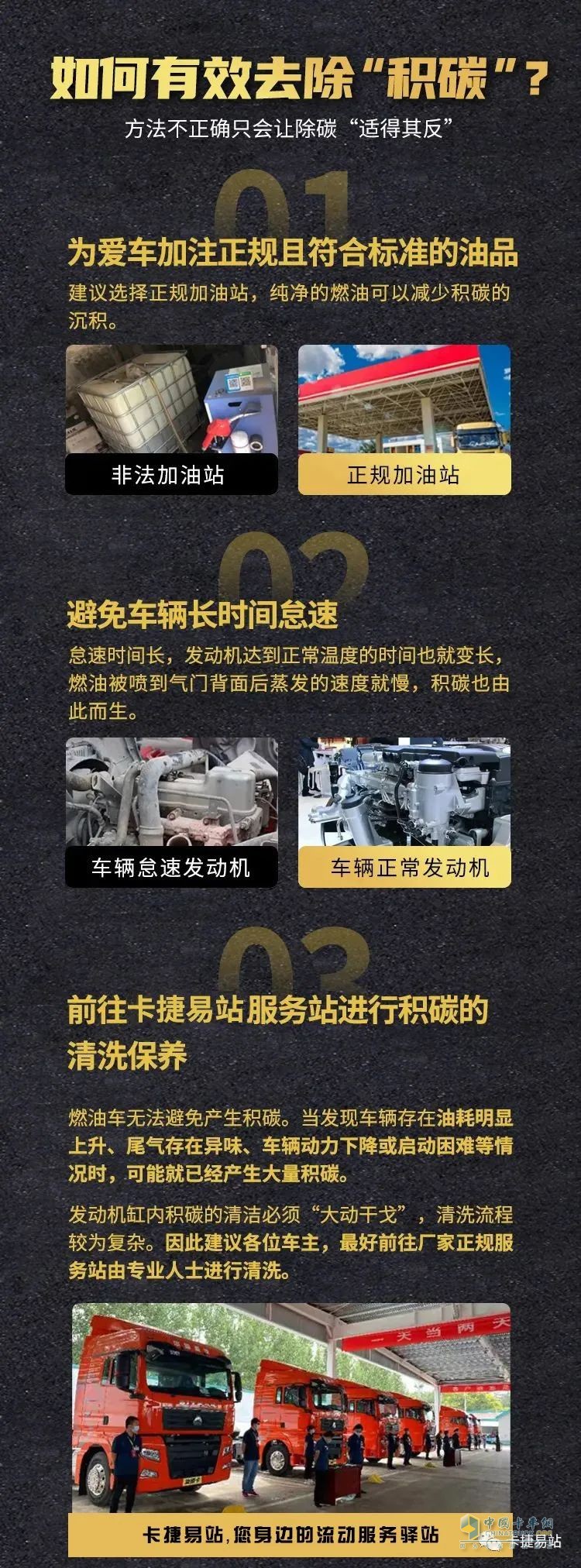 高效清楚“積碳”，保障卡車暢通無憂！