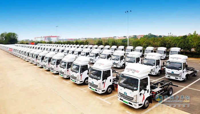 濰柴新能源商用車，陜汽輕卡，新能源