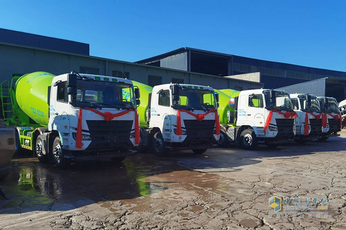 漢馬科技，星馬輕騎兵，攪拌車