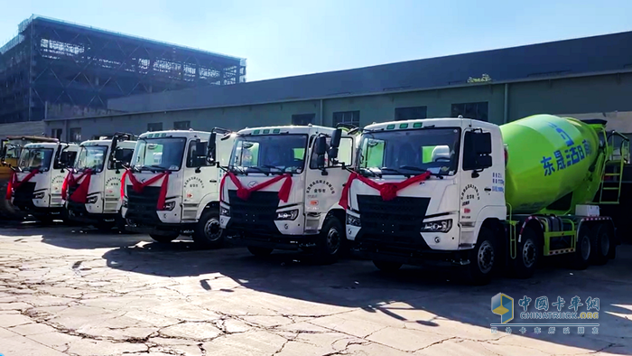 漢馬科技，星馬輕騎兵，攪拌車