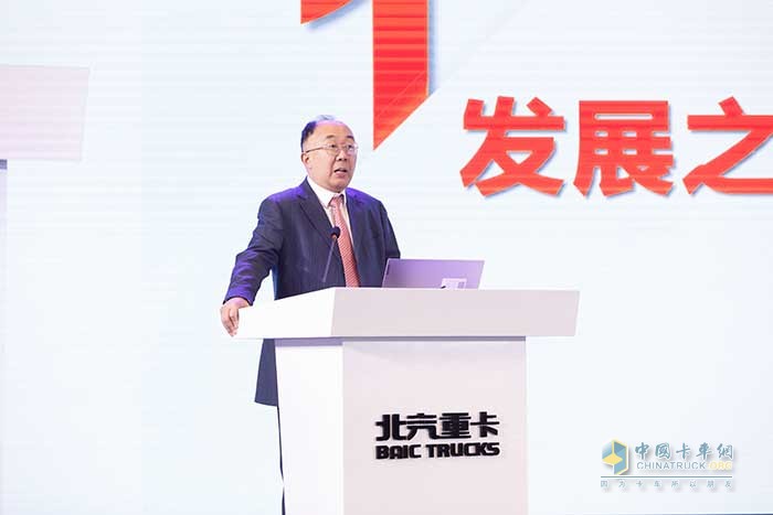 北汽重卡黨委書記、總經(jīng)理吳越俊