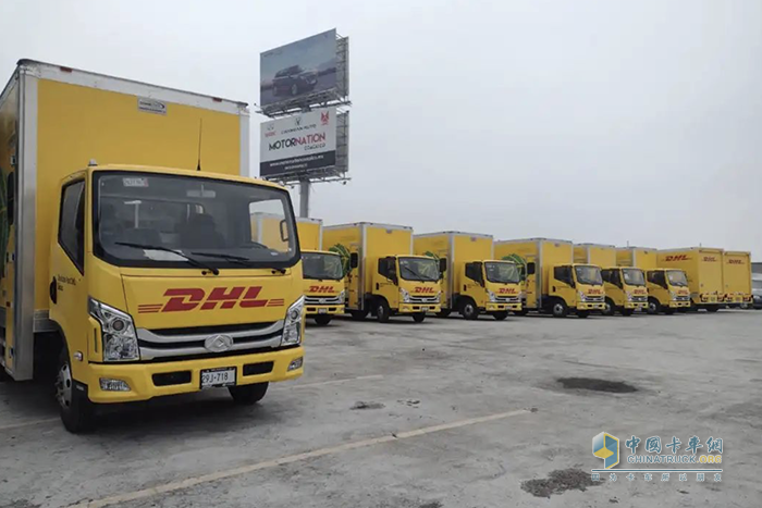 首批EC303純電輕卡交付DHL 上汽輕卡持續(xù)斬獲海外大單