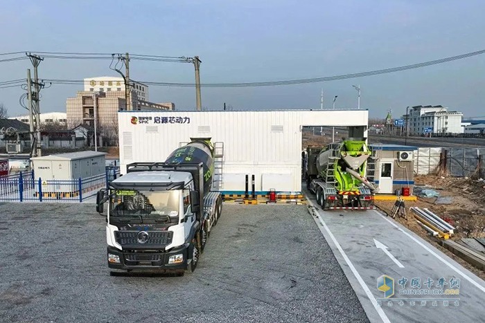 冰城哈爾濱“來電”，陜汽電動攪拌車批量交付