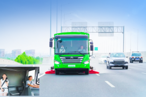 致敬大國工程！宇通環(huán)衛(wèi)“高速利器”護(hù)航深中通道整潔暢通