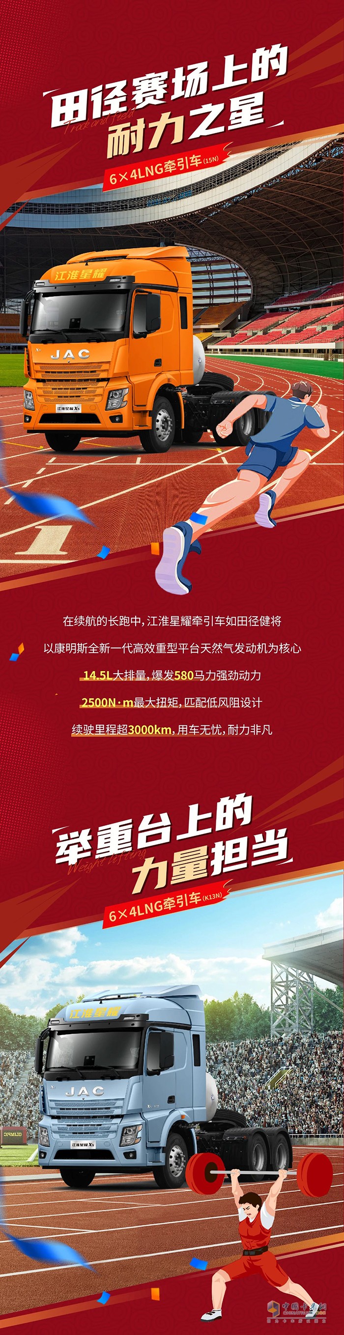 　　江淮星耀X5:星輝熠熠，強(qiáng)勢出賽，力爭奪金!